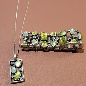 Lia Sophia necklace and bracelet combination